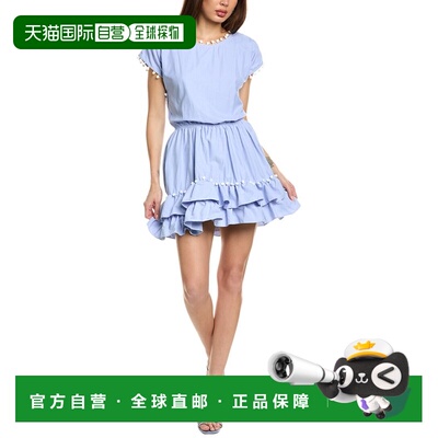 自营Peixoto Nissi Mini Dress - blue 美国奥莱直发连衣裙吊带