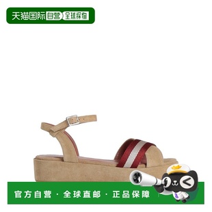 美国直邮 厚底圆头真皮时尚 Bally 凉鞋 舒 巴利女士时装 1h可退