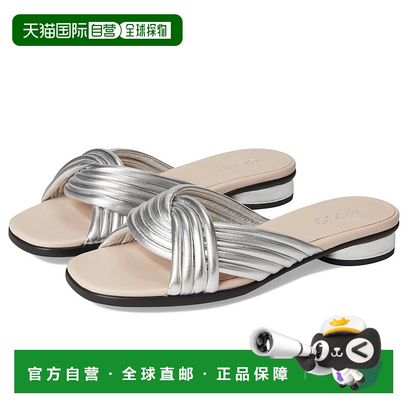 1h可退 【美国直邮】ecco 女士 拖鞋凉鞋