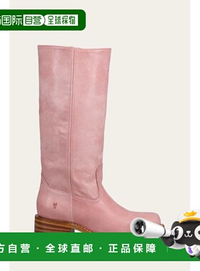 自营Frye Women's Campus 14L靴子/Hardrock M-粉红色/hardrock