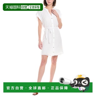 连衣裙 Dahl白色带腰带衬衫 美国奥莱直发 Bella 自营