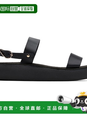 1h可退 香港直邮潮奢 Ancient Greek Sandals 女士 黑色 Clio Com