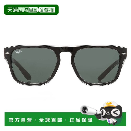 自营ray-banRay Ban Green Square Unisex Sunglasses RB4407 654