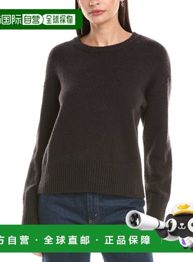 自营ANNA KAY羊绒混纺套头衫-黑色 美国奥莱直发