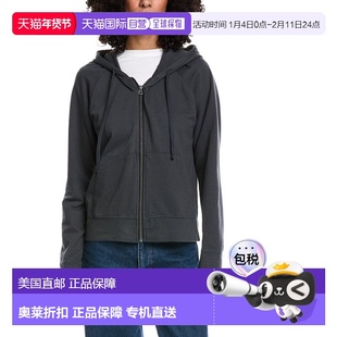 自营James Perse French Terry Zip Hoodie - blue 美国奥莱直发