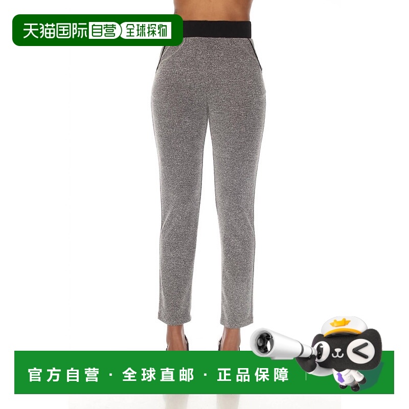 自营joseph ribkoffStretch Pull On Straight Ankle Pants In Bl