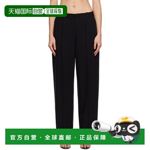 女士 黑色 Wide 1h可退 长裤 toteme Fluid 254WRB0 香港直邮潮奢