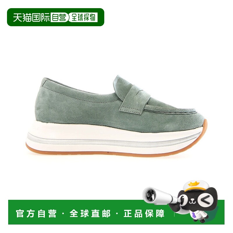 自营VOILE BLANCHE快乐皮乐福鞋-绿色 美国奥莱直发
