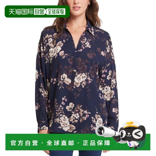 自营NYDJ Becky Blouse - red 美国奥莱直发
