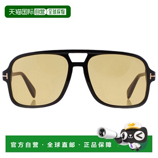 自营Tom Ford Falconer Amber Navigator Men's Sunglasses FT088