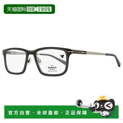 自营Shinola男式Flexon Temple眼镜SH37000 012水晶碳55mm-012 美