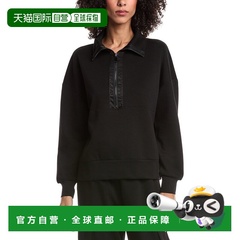 自营ARIELLA Scuba 1/4-Zip Pullover - Black 女装美国直发奥莱