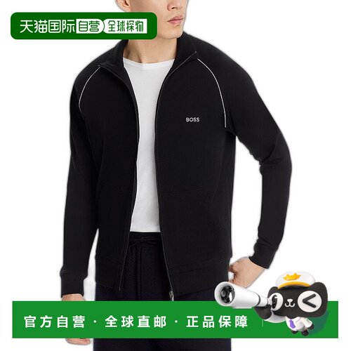 美国直邮Hugo Boss Mix Match棉混纺全拉链夹【付后1h可退】