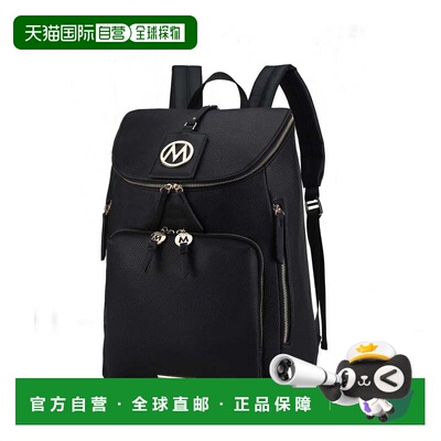 自营mia k collectionAngela Large Backpack Vegan Leather by M
