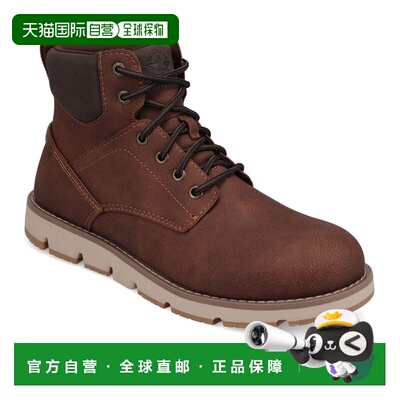 自营Dockers Mens Dustin Rugged Casual Lace Up Boot - briar