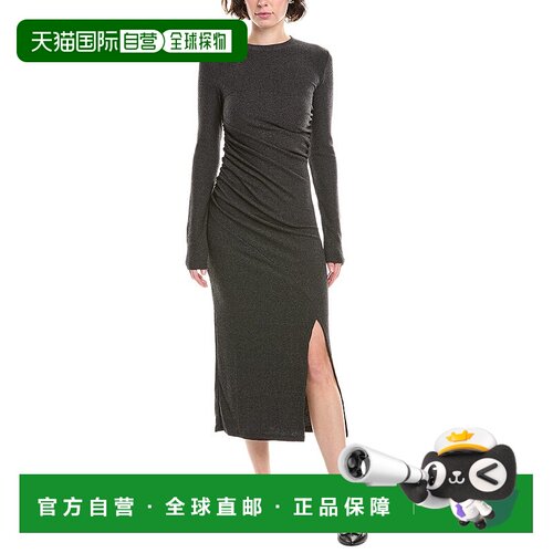 自营Nation LTD Penn Maxi Dress - black 美国奥莱直发连衣裙
