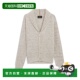 cardigan wool 自营bossKnitted cashmere and white 美国奥