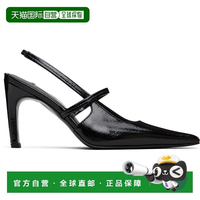 1h可退 香港直邮潮奢 TOTÊME 女士 黑色 Naplak Stiletto Slingba