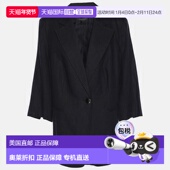 Sleev Blue Rinaldi 自营Marina Breasted Navy Single Linen