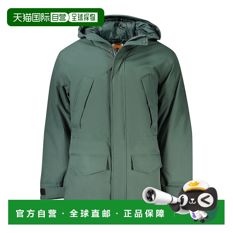 自营Timberland涤纶男式夹克-绿色 美国奥莱直发