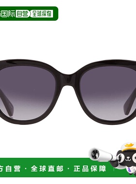 自营Moschino Grey Gradient Cat Eye Ladies Sunglasses MOS143/