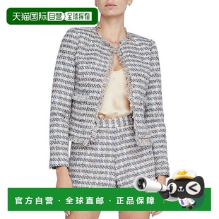 美国奥莱直发春秋长袖 自营 灰色 agenceAngelina夹克代理 休闲