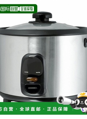 自营brentwood布伦特伍德TS-20 10杯-1.8升-电饭煲-不锈钢-多色