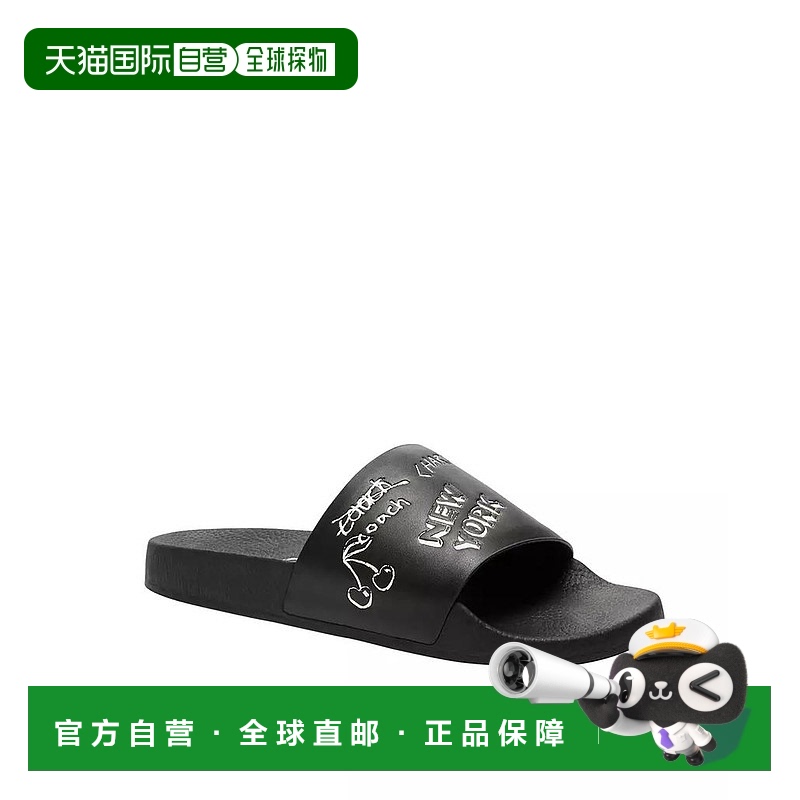 1h可退 【美国直邮】coach 男士 人字拖新款拖鞋