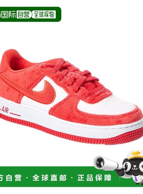 自营 Nike Force 1 LV8 2运动鞋-红色 美国奥莱直发耐克