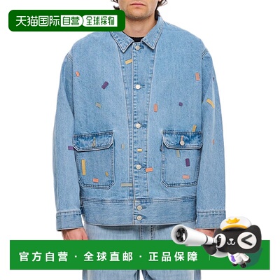 自营levi'sUtility Trucker Jacket - blue 美国奥莱直发李维斯