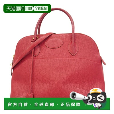 自营Hermes Fjord Leather Handbag (Pre-Owned) - rouge vif 美