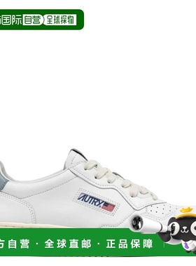 自营Autry Medalist Leather Low-Top Sneakers - leat/leat whit