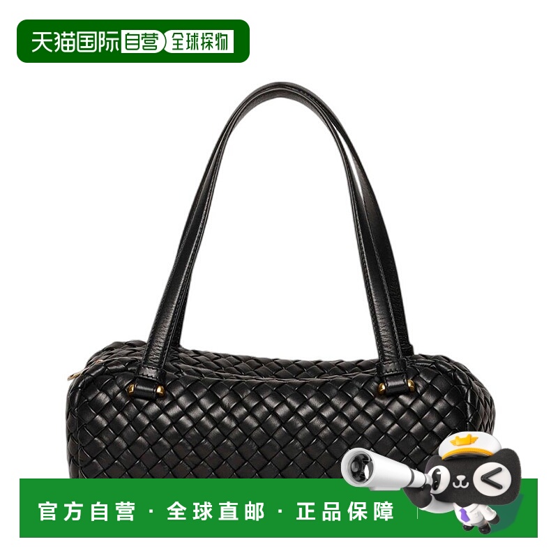 自营Walter Baker Lyla Leather Barrel Shoulder Bag 美国奥莱直