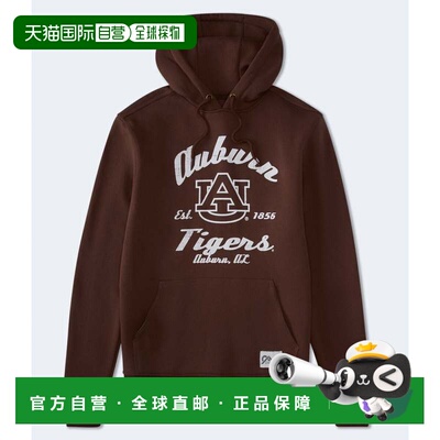 自营Aeropostale Auburn Tigers Pullover Hoodie - brown 200 美