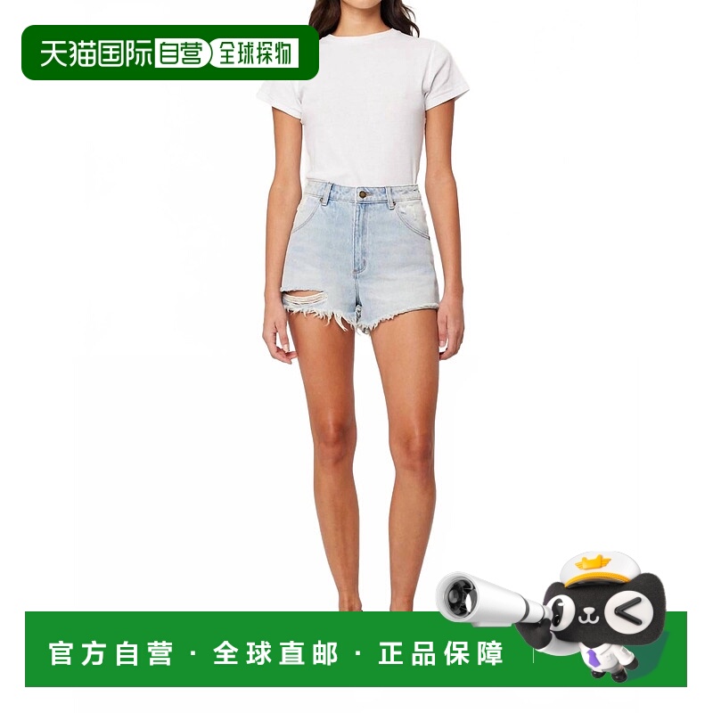 自营rolla'sDusters Raw Hem Short In Layla Bleach - layla ble