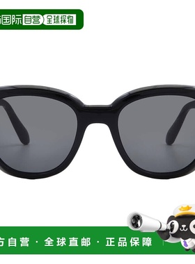 自营Salvatore Ferragamo Grey Cat Eye Ladies Sunglasses SF200