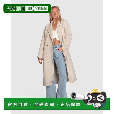 自营 belle & bloom自由恋爱外套-燕麦泥灰 美国奥莱直发