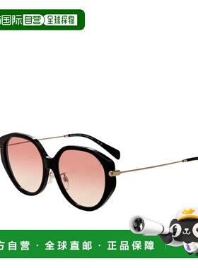 自营Michael Kors女士56mm黑色太阳镜-黑色 美国奥莱直发