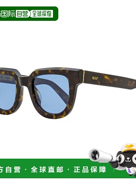 自营 Retrosuperfuture 女士圆形矩形太阳镜 Serio XFK Havana 49