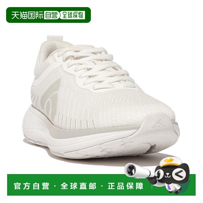 自营FitFlop FF Runner Sneaker - White 厚底运动鞋美国直发奥莱