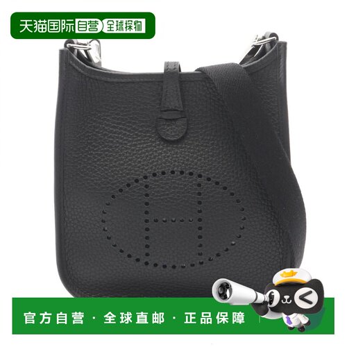 自营Hermes Leather Handbag Shoulder Bag (Pre-Owned) - black