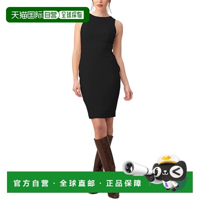 自营 Trina Turk Petit Rouge 迷你连衣裙 - 黑色 美国奥莱直发