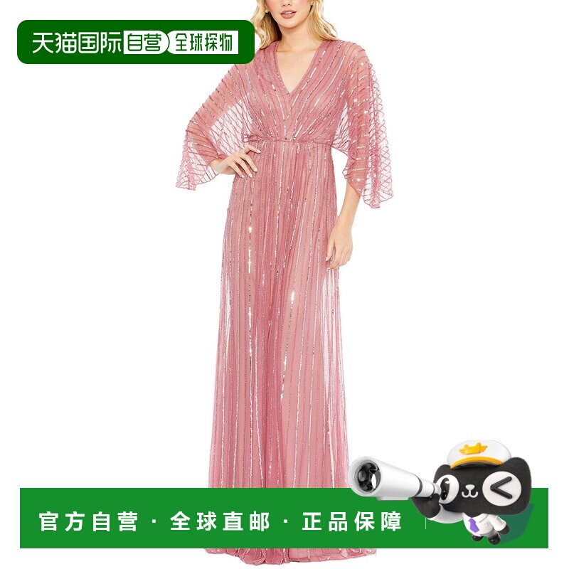 自营mac duggal 女士 礼服/晚装 美国奥莱直发连衣裙长裙图片