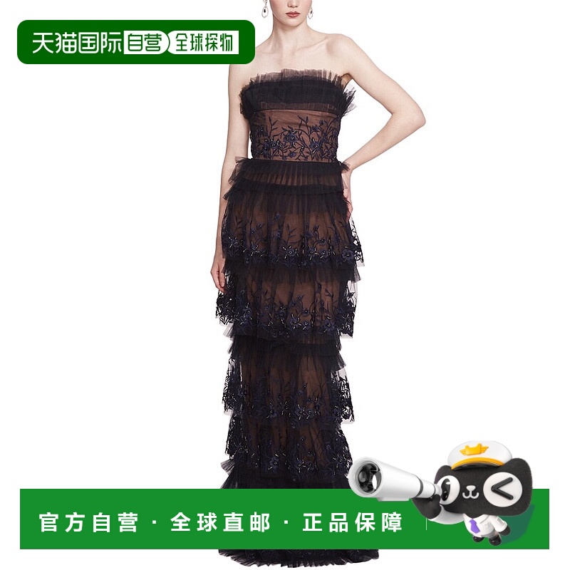 自营Marchesa Notte Gown - blue 美国奥莱直发