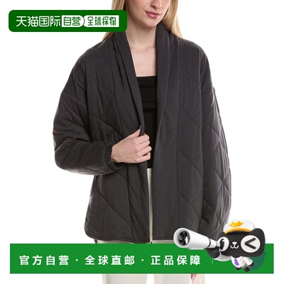 自营PJ Salvage Quilted Jersey Jacket - Gray 夹克美国直发奥莱