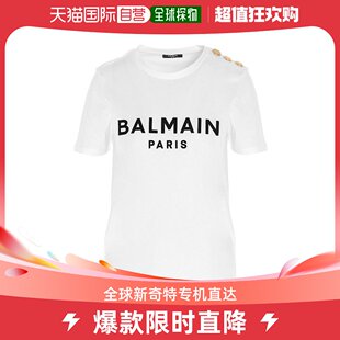 T恤短袖 balmain 上装 女士 美国直邮