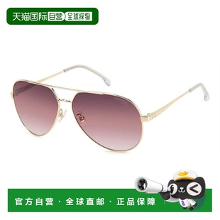 自营Carrera Stainless Steel Women's Sunglasses - gold 美国奥