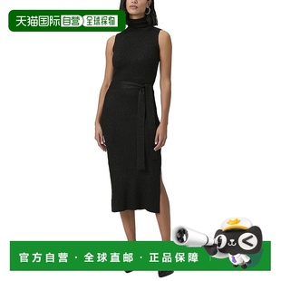 Wool Zoelle Blend Dress 美国奥莱直发 自营PAIGE black Rib