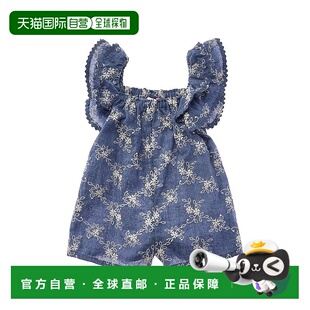 自营 design history设计历史Romper-蓝色 美国奥莱直发
