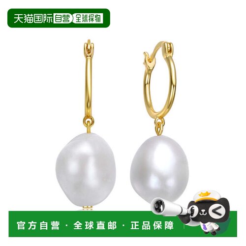 自营geneviveSterling Silver 14k Gold Plated with Freshwater